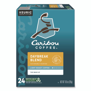 Caribou Coffee Daybreak Morning Blend Coffee K-Cups, 24/Box