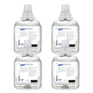 PURELL HEALTHY SOAP Mild Foam, For CS4 Dispensers, Fragrance-Free, 1,250 mL,  4/Carton (GOJ517404CT) View Product Image