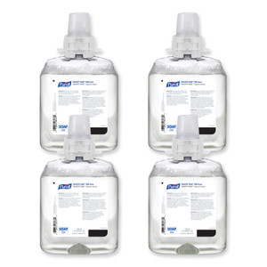 PURELL HEALTHY SOAP Mild Foam Refill, For CS4 Dispensers, Fragrance-Free, 1,250 mL, 4/Carton
