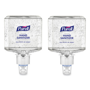 PURELL Advanced Hand Sanitizer Gel Refill, 1,200 mL, Clean Scent, For ES6 Dispensers, 2/Carton (GOJ646302) View Product Image