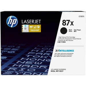 HP 87X (CF287X) Original High Yield Laser Toner Cartridge - Single Pack - Black - 1 Each