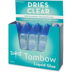 Tombow Mono Aqua Liquid Glue - 1.69 oz - Aqua