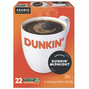 Dunkin' K-Cup Pods, Original Dark Roast, 22/Box