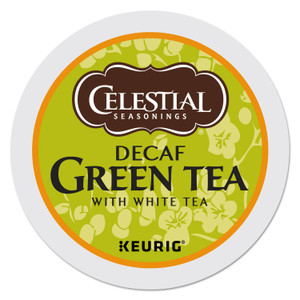 Celestial Seasonings Decaffeinated Green Tea K-Cups, 24/Box (GMT14737) View Product Image