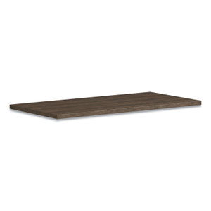 HON Coze Writing Desk Worksurface, Rectangular, 48" x 24", Florence Walnut (HONHLCR2448LF1) View Product Image