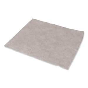 HOSPECO TASKBrand All Sorb Industrial Sorbent Pad, 0.24 gal, 15 x 18, 100/Carton