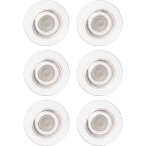 Quartet Large Glass Board Magnets - 6 / Pack