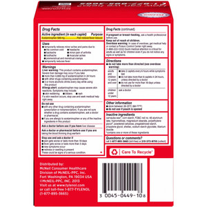 Tylenol Extra Strength Caplets