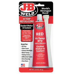 RED HIGH TEMP RTV- 3 OZ. (803-31314)