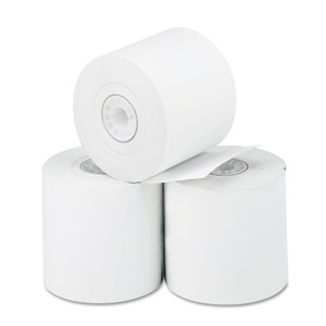 Iconex Direct Thermal Printing Thermal Paper Rolls, 2.25" x 165 ft, White, 3/Pack (ICX90780079) View Product Image