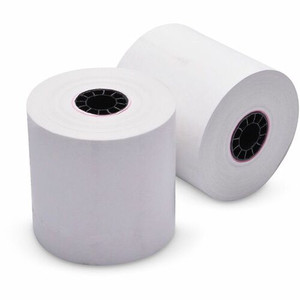 ICONEX NCR Paper Thermal POS Grade 165' Register Rolls - 2 1/4" x 165 ft - Clear - White