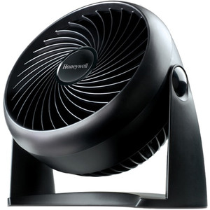 Honeywell Turbo Force Air Circulator Table Fan - 3 Blades - 193 mm Fan Diameter - 3 Speed - Adjustable Tilt Head, Removable Grill, Wall Mountable - 11" Height x 6" Width x 11" Depth