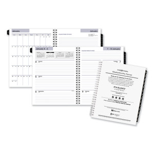AT-A-GLANCE DayMinder Executive Weekly/Monthly Refill, 8.75 x 7, White Sheets, 12-Month (Jan to Dec): 2026