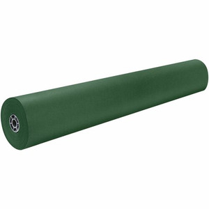 Rainbow Duo-Finish Kraft Paper - ClassRoom Project - 36" Width x 1000 ft Length - Green - Kraft