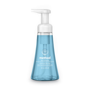 Method Foaming Hand Wash, Sea Minerals, 10 oz Pump Bottle, 6/Carton (MTH00365CT) View Product Image