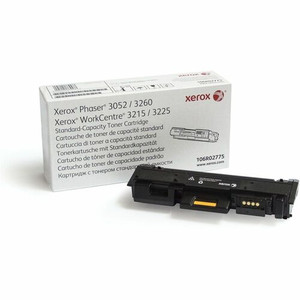 Xerox Original Standard Yield Laser Toner Cartridge - Black - 1 Each - (XER106R02775)