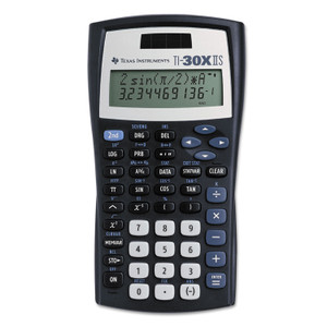 Texas Instruments TI-30X IIS Scientific Calculator, 10-Digit LCD, Black (TEXTI30XIIS) View Product Image