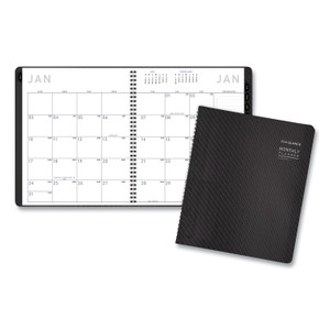 AT-A-GLANCE Contemporary Monthly Planner, Premium Paper, 11 x 9, Graphite Cover, 12-Month (Jan to Dec): 2024 View Product Image