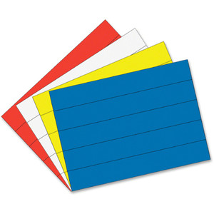 MasterVision 6" Magnetic Dry Erase Strips (BVCFM2501) View Product Image