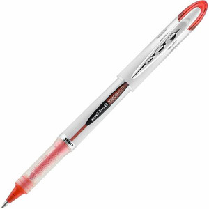 uniball™ Vision Elite Rollerball Pen - 0.8 mm Bold Pen Point - Refillable - Red Ink - Pigment-based