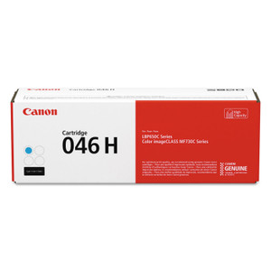 Canon 1253C001 (046) High-Yield Toner, 5,000 Page-Yield, Cyan View Product Image