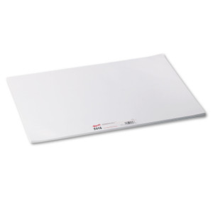 Prang Gloss Coat Fingerpaint Paper - Plain - 22" x 16" Sheet Size - White Paper - Non Absorbant, Resist Bleed-through - Recycled