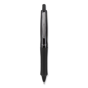 Pilot Dr. Grip FullBlack Advanced Ink Ballpoint Pen, Retractable, Medium 1 mm, Black Ink, Black Barrel