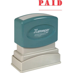 Xstamper PAID Title Stamp (XST1221) View Product Image