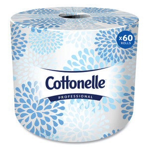 Cottonelle 2-Ply Bathroom Tissue for Business, Septic Safe, White, 451 Sheets/Roll, 60 Rolls/Carton (KCC17713) View Product Image