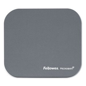 Fellowes Mouse Pad with Microban Protection, 9 x 8, Graphite (FEL5934001) View Product Image