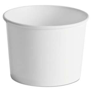 Chinet Paper Food Containers, 64 oz, White, 25/Pack, 10 Packs/Carton (HUH60164) View Product Image