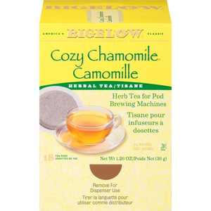 Bigelow Cozy Chamomile Herbal Tea Pod - Herbal Tea - 1.9 oz - GMO Free - Kosher