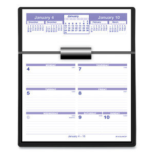 AT-A-GLANCE Flip-A-Week Desk Calendar and Base, 7 x 5.5, White Sheets, 12-Month (Jan to Dec): 2024 View Product Image