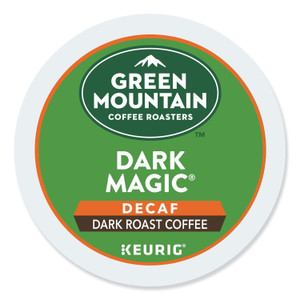 Green Mountain Coffee Dark Magic Decaf Extra Bold Coffee K-Cups, 96/Carton (GMT4067CT) View Product Image