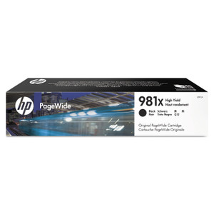 HP 981X, (L0R12A) High-Yield Black Original PageWide Cartridge