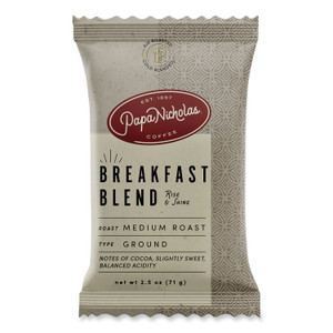 PapaNicholas Coffee Premium Coffee, Breakfast Blend, 18/Carton (PCO25184) View Product Image