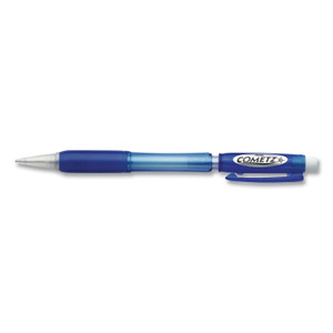 Pentel Cometz Mechanical Pencil, 0.9 mm, HB (#2), Black Lead, Blue Barrel, Dozen
