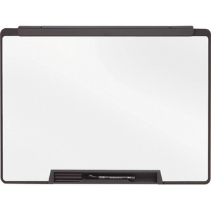 Motion Portable Dry Erase Board, 24 X 18, White, Black Frame (QRTMMP25)