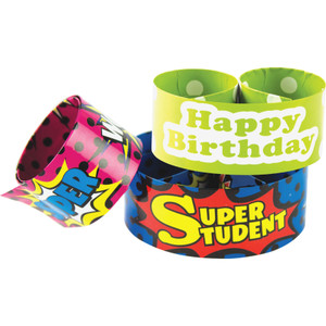 Teacher Created Resources Slap Bracelet Assortment View Product Image