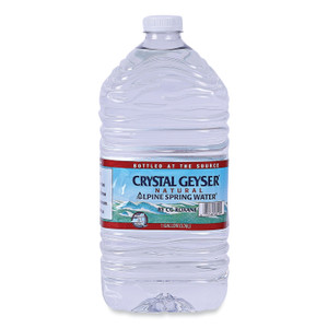 Crystal Geyser Alpine Spring Water, 1 Gal Bottle, 6/Carton (CGW12514CT) View Product Image