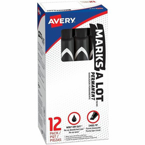 MARKER;PERM;LRG;CHISEL;BK