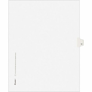 Avery Individual Legal Exhibit Dividers - Avery Style - Unpunched - 25 x Divider(s) - 25 Printed Tab(s) - Digit - (AVE11922)