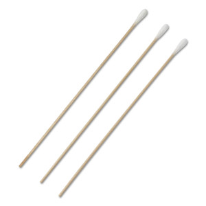 Medline Non-Sterile Cotton Tipped Applicators, Wood, 6", 1,000/Box (MIIMDS202055) View Product Image