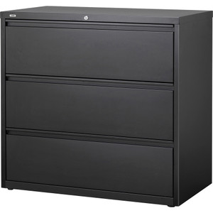 Lorell 3-Drawer Black Lateral Files (LLR88031) View Product Image