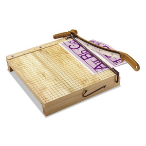 Swingline ClassicCut Ingento Solid Maple Paper Trimmer, 15 Sheets, 12" Cut Length, 12 x 12