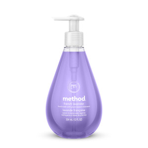 Method Gel Hand Wash, French Lavender Scent, 12 oz, 6/Carton