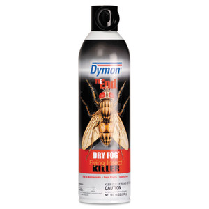 Dymon THE END. Dry Fog Flying Insect Killer, 14 oz Aerosol Spray, 12/Carton (ITW45120) View Product Image