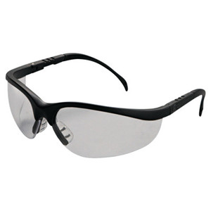 Klondike Black Frame Clear Lens Safety Spectacle (135-Kd110) Klondike Black Frame Clear Lens Safety Spectacle (135-Kd110)