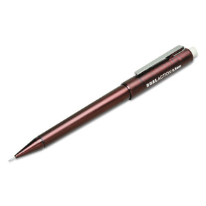 AbilityOne 7520013176428 SKILCRAFT Dual Action Mechanical Pencil, 0.5 mm, F (#2.5), Black Lead, Burgundy Barrel, Dozen View Product Image