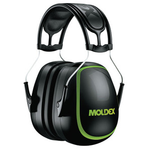 Moldex Mx Series Earmuffs  30 Db  Black/Green  Headband (507-6130)